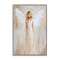 Stupell Industries Divine White Robe Angel Framed Giclee, design by Petal Prints Design